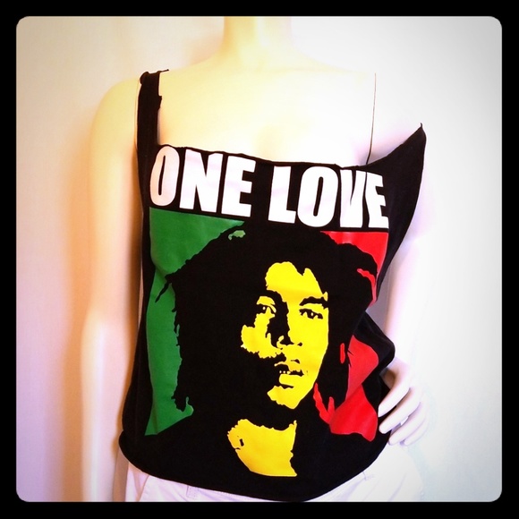 Tops - BOB MARLEY OPEN BACK TANK